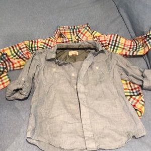 2 boy’s dress shirts